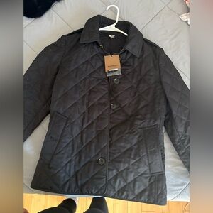 Burberry Black Quilted Jacket